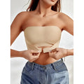 Women’s Strapless Seamless Front-Button Bra