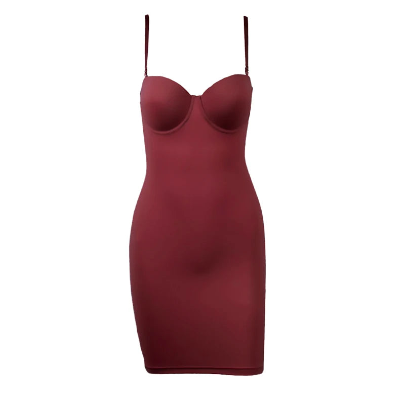 Slimming Body Shaper Slip Dress