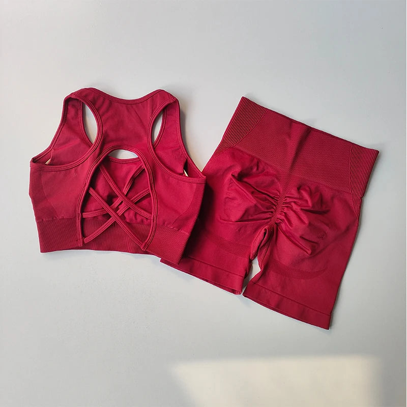 2PCS Women’s Seamless Sports Set