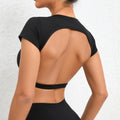 Women’s Backless Top – Open Back Tee