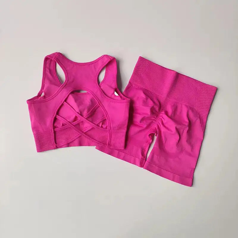 2PCS Women’s Seamless Sports Set