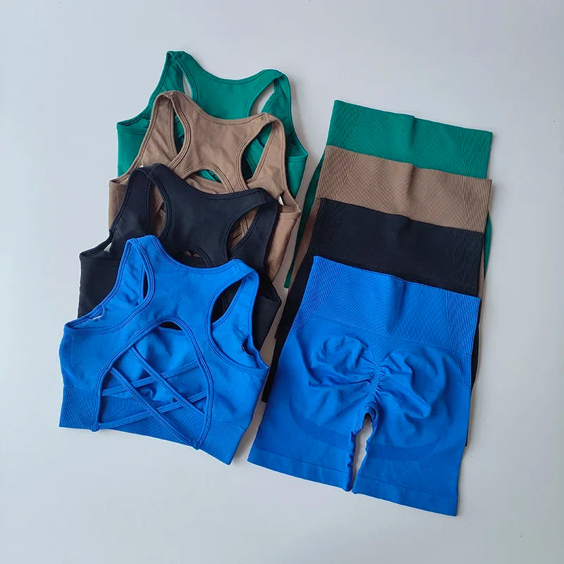 2PCS Women’s Seamless Sports Set