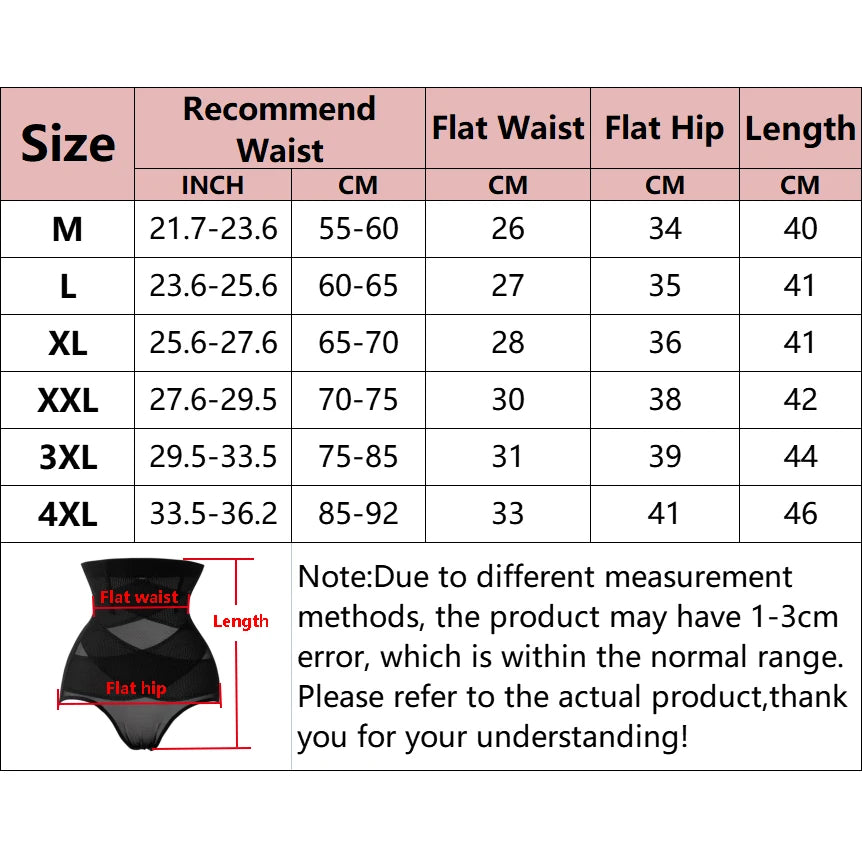 Sexy High-Waist Shapewear Panties – Tummy Control